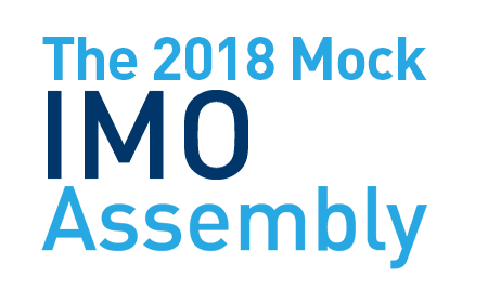 2018 모의 IMO 총회 The 2018 IMO Model Assembly
